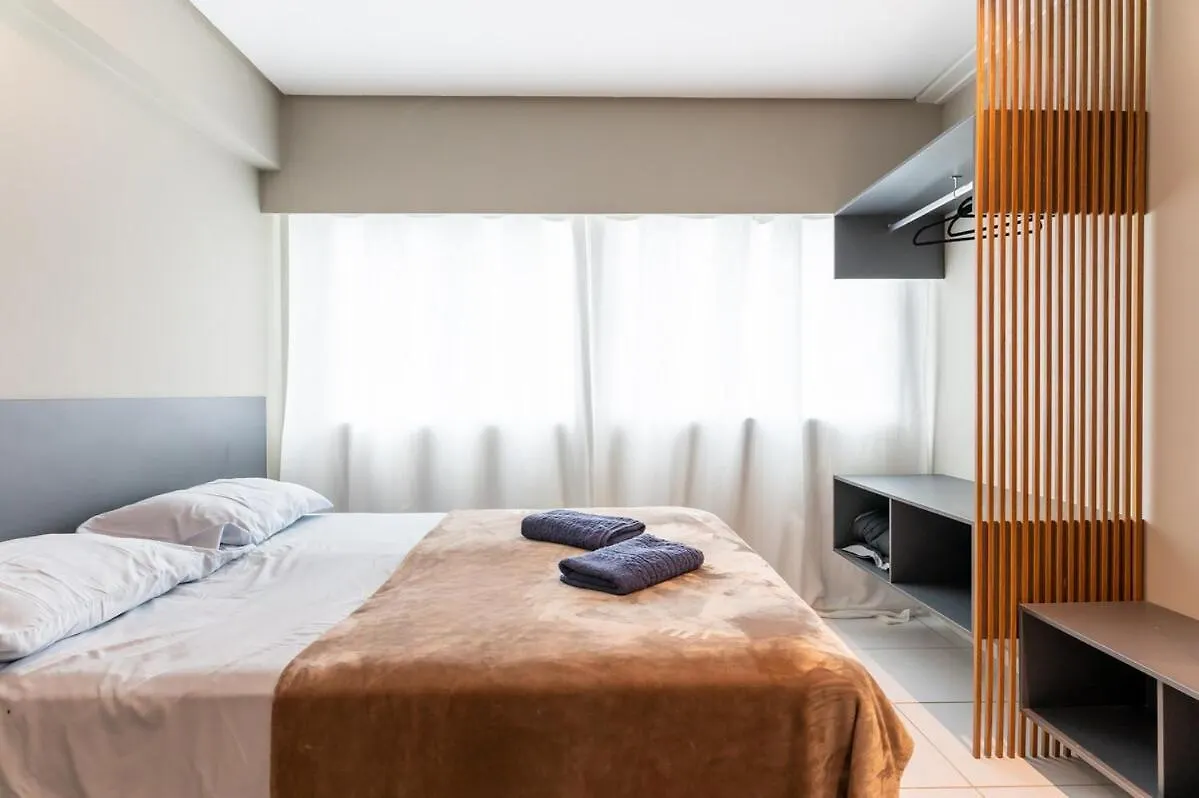 Apartment Beach Apartment, With Swimming Pool, Fitness Center Ap 22 Brazil
